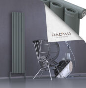 Radiva Bia Alüminyum Radyatör 1800x456 Antrasit - 2BIA18000456B2TS - Alüminyum Radyatör