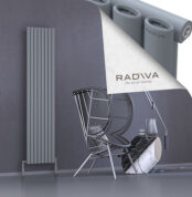 Radiva Bia Alüminyum Radyatör 1800x456 Gri - 2BIA18000456BLTS - Alüminyum Radyatör