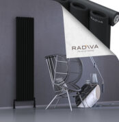 Radiva Bia Alüminyum Radyatör 1800x456 Siyah - 2BIA18000456B3TS - Alüminyum Radyatör