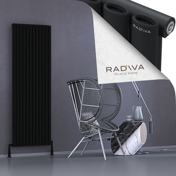 Radiva Bia Alüminyum Radyatör 1800x688 Siyah - 2BIA18000688B3TS - Alüminyum Radyatör