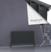 Radiva Bia Alüminyum Radyatör 600x1384 Koyu Antrasit - 2BIA06001384B6TS - Alüminyum Radyatör