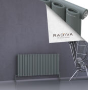 Radiva Bia Alüminyum Radyatör 600x1500 Antrasit - 2BIA06001500B2TS - Alüminyum Radyatör