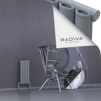 Radiva Bia Alüminyum Radyatör 600x282 Gri - 2BIA06000282BLTS - Alüminyum Radyatör