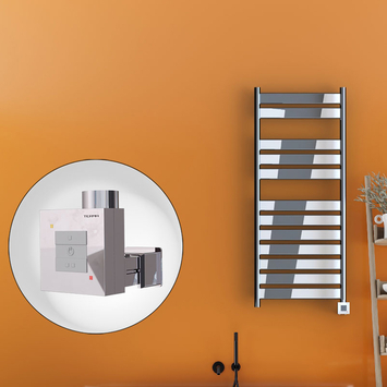 Radiva Bora Bora Elektrikli Havlupan 500x1200 Krom Ktx1 300 Watt - 1BOR05001200K1PEB030 - Elektrikli Havlupan