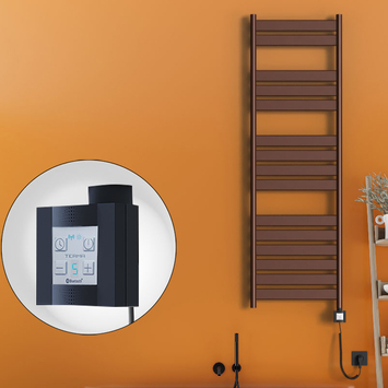 Radiva Bora Bora Elektrikli Havlupan 500x1600 Bakır Eskitme Ktx4 600 Watt Spiral Kablolu - 1BOR05001600K3PEC060-K - Elektrikli Havlupan