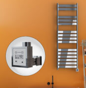 Radiva Bora Bora Elektrikli Havlupan 500x1600 Krom Ktx3 600 Watt - 1BOR05001600K1PE7060 - Elektrikli Havlupan