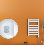 Radiva Bora Bora Elektrikli Havlupan 500x800 Beyaz Ktx4 300 Watt Spiral Kablolu - 1BOR05000800B1PEC030-K - Elektrikli Havlupan