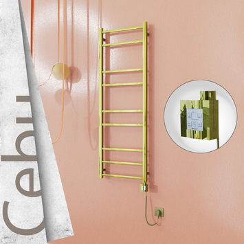 Radiva Cebu Elektrikli Havlupan 500x1395 Altın Ktx4 300 Watt Spiral Kablolu - 1CEB05001395K2PEC030-K - Elektrikli Havlupan