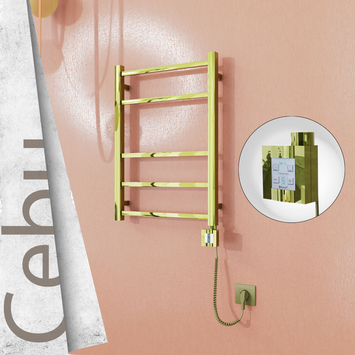 Radiva Cebu Elektrikli Havlupan 500x705 Altın Ktx4 200 Watt Spiral Kablolu - 1CEB05000705K2PEC020-K - Elektrikli Havlupan