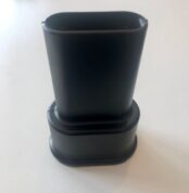 Radiva Çiftli Radyatör Boru Gizleme Kılıfı 2 Parçalı Geçmeli Plastik Siyah 160mm - 6BGRPGC000160B3M - Havlupan ve Radyatör Aksesuarları