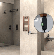 Radiva HAITI Elektirikli Havlupan 300x700 Düz Bakır Eskitme (On/Off Düğmeli) 200W