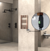 Radiva HAITI Elektirikli Havlupan 400x700 Düz Bakır Eskitme (On/Off Düğmeli) 200W