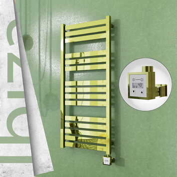 Radiva Ibiza Elektrikli Havlupan 500x1165 Altın Ktx3 300 W - 1IBI05001165K2PE7030 - Elektrikli Havlupan