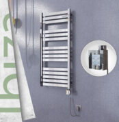 Radiva Ibiza Elektrikli Havlupan 500x1165 Ayna Polisajli Ktx4 300 Watt Spiral Kablolu - 1IBI05001165P2PEC030-K - Elektrikli Havlupan