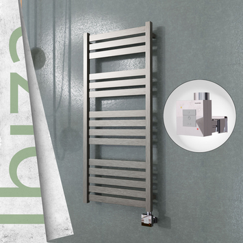 Radiva Ibiza Elektrikli Havlupan 500x1165 Satine P. Ktx1 300 Watt - 1IBI05001165P1SEB030 - Elektrikli Havlupan