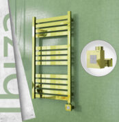 Radiva Ibiza Elektrikli Havlupan 500x960 Altın Ktx1 300 Watt