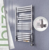 Radiva Ibiza Elektrikli Havlupan 600x1165 Ayna Polisajli Ktx1 600 Watt - 1IBI06001165P2PEB060 - Elektrikli Havlupan