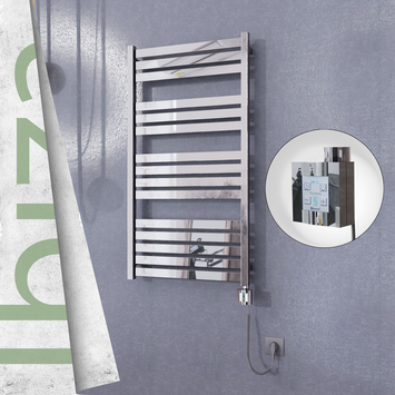 Radiva Ibiza Elektrikli Havlupan 600x1165 Ayna Polisajli Ktx4 600 Watt Spiral Kablolu - 1IBI06001165P2PEC060-K - Elektrikli Havlupan