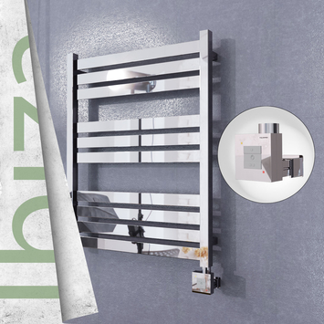 Radiva Ibiza Elektrikli Havlupan 600x780 Ayna Polisajli Ktx1 300 Watt - 1IBI06000780P2PEB030 - Elektrikli Havlupan