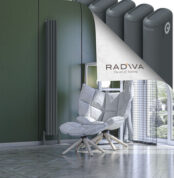 Radiva Kotto Alüminyum Radyatör 1800x176 Antrasit - 2KOT18000176B2TS - Alüminyum Radyatör