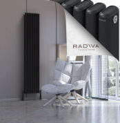 Radiva Kotto Alüminyum Radyatör 1800x356 Siyah - 2KOT18000356B3TS - Alüminyum Radyatör