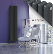 Radiva Kotto Alüminyum Radyatör 1800x401 Koyu Antrasit - 2KOT18000401B6TS - Alüminyum Radyatör