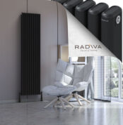 Radiva Kotto Alüminyum Radyatör 1800x446 Siyah - 2KOT18000446B3TS - Alüminyum Radyatör