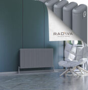 Radiva Kotto Alüminyum Radyatör 600x1166 Gri - 2KOT06001166BLTS - Alüminyum Radyatör