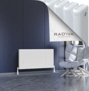 Radiva Kotto Alüminyum Radyatör 600x1211 Beyaz - 2KOT06001211B1TS - Alüminyum Radyatör