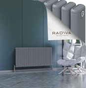 Radiva Kotto Alüminyum Radyatör 600x1301 Gri - 2KOT06001301BLTS - Alüminyum Radyatör
