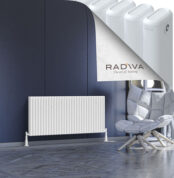 Radiva Kotto Alüminyum Radyatör 600x1346 Beyaz - 2KOT06001346B1TS - Alüminyum Radyatör