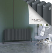 Radiva Kotto Alüminyum Radyatör 600x1571 Antrasit - 2KOT06001571B2TS - Alüminyum Radyatör
