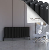 Banyocu | Banyocu.com.tr Radiva Kotto Alüminyum Radyatör 600x1571 Siyah - 2KOT06001571B3TS - Alüminyum Radyatör