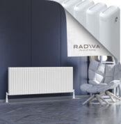 Radiva Kotto Alüminyum Radyatör 600x1616 Beyaz - 2KOT06001616B1TS - Alüminyum Radyatör