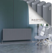 Radiva Kotto Alüminyum Radyatör 600x1661 Gri - 2KOT06001661BLTS - Alüminyum Radyatör