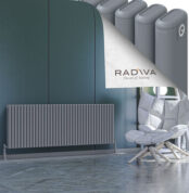 Radiva Kotto Alüminyum Radyatör 600x1706 Gri