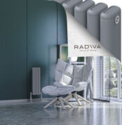 Radiva Kotto Alüminyum Radyatör 600x176 Gri - 2KOT06000176BLTS - Alüminyum Radyatör