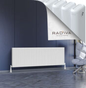 Radiva Kotto Alüminyum Radyatör 600x1931 Beyaz - 2KOT06001931B1TS - Alüminyum Radyatör