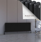 Radiva Kotto Alüminyum Radyatör 600x1976 Siyah - 2KOT06001976B3TS - Alüminyum Radyatör