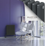 Radiva Kotto Alüminyum Radyatör 600x536 Koyu Antrasit