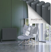 Radiva Kotto Alüminyum Radyatör 600x806 Antrasit - 2KOT06000806B2TS - Alüminyum Radyatör