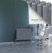 Radiva Kotto Alüminyum Radyatör 600x896 Gri - 2KOT06000896BLTS - Alüminyum Radyatör