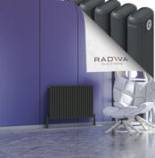 Radiva Kotto Alüminyum Radyatör 600x896 Koyu Antrasit - 2KOT06000896B6TS - Alüminyum Radyatör