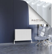 Radiva Kotto Alüminyum Radyatör 600x986 Beyaz - 2KOT06000986B1TS - Alüminyum Radyatör
