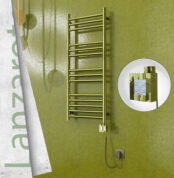 Radiva Lanzarote Elektrikli Havlupan 400x1000 Altın Ktx4 200 Watt Spiral Kablolu