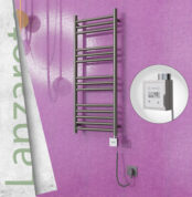 Radiva Lanzarote Elektrikli Havlupan 400x1000 Satine P. Ktx3 200 Watt Spiral Kablolu - 1LAN04001000P1SE7020-K - Elektrikli Havlupan