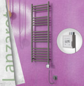 Radiva Lanzarote Elektrikli Havlupan 400x1200 Satine P. Ktx3 300 Watt Spiral Kablolu - 1LAN04001200P1SE7030-K - Elektrikli Havlupan