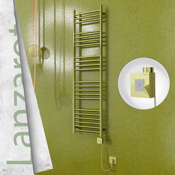 Radiva Lanzarote Elektrikli Havlupan 400x1500 Altın Ktx1 300 Watt Spiral Kablolu - 1LAN04001500K2PEB030-K - Elektrikli Havlupan