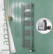Radiva Lanzarote Elektrikli Havlupan 400x1500 Ayna P. Ktx3 300 W - 1LAN04001500P2PE7030 - Elektrikli Havlupan