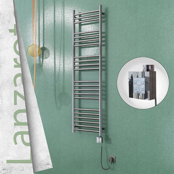 Radiva Lanzarote Elektrikli Havlupan 400x1500 Ayna P. Ktx4 300 Watt Spiral Kablolu - 1LAN04001500P2PEC030-K - Elektrikli Havlupan